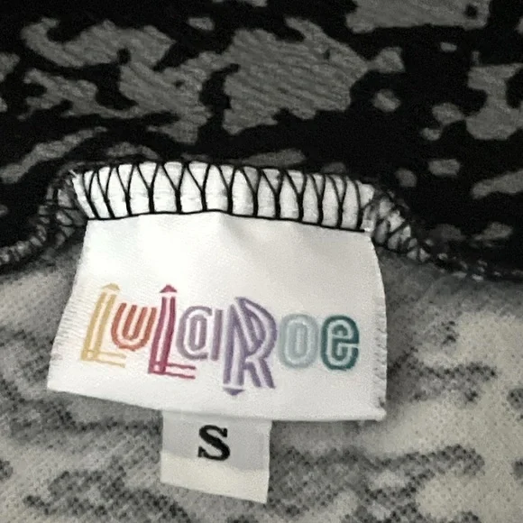 Lula roe zebra print basic pencil skirt size small - Picture 2 of 3